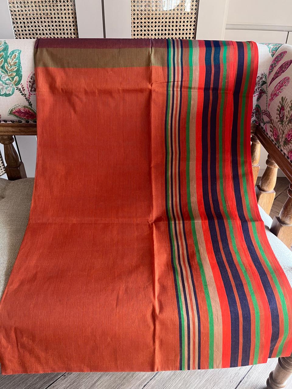 Tamrika: Phulia Cotton with Jute Pallu