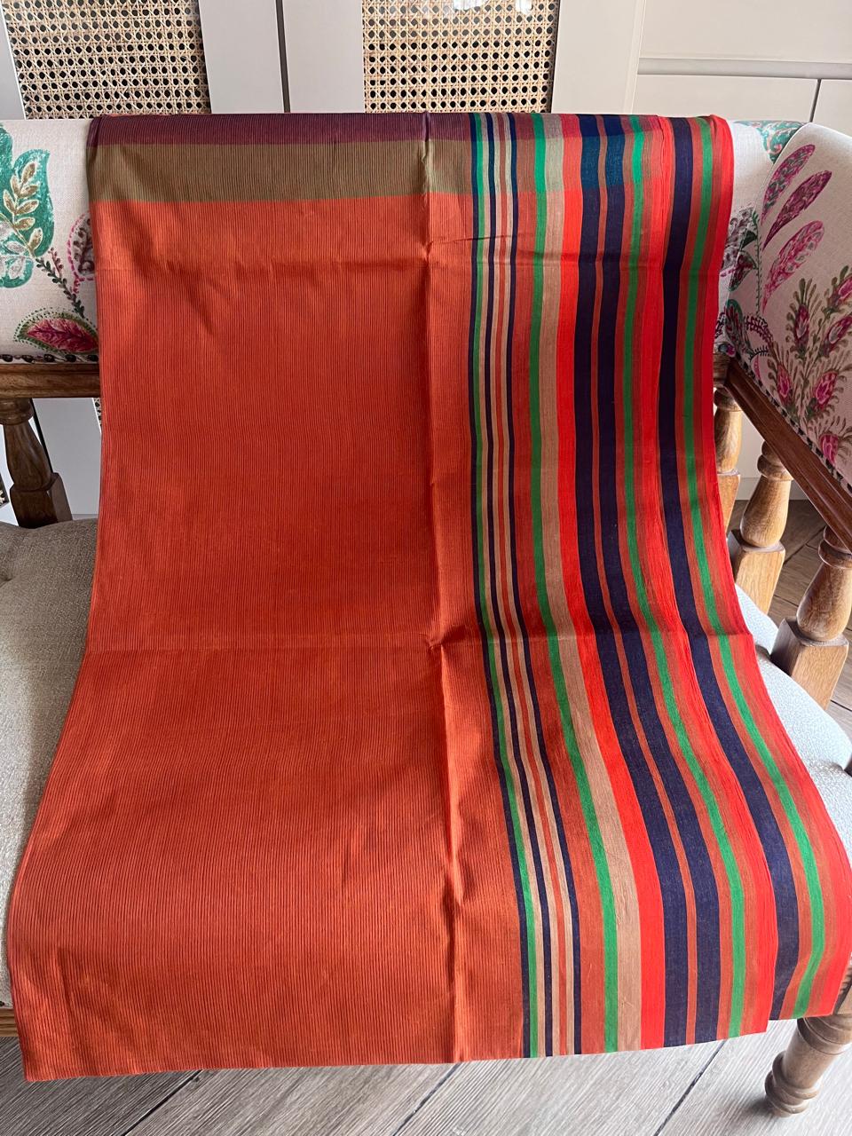 Tamrika: Phulia Cotton with Jute Pallu