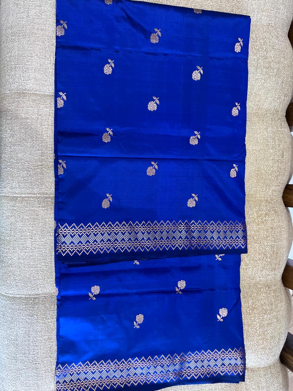 Gulbahar: Royal Katan Silk Kadhuwa Benarasi